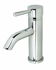 Luxier Single Hole Single-Handle Bathroom Faucet with drain in Chrome