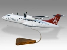 ATR 42-300 Airlink Desk Wood Airplane New Model Large Scale 1/72