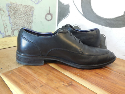Cole Haan Grande Os Black Leather Split Toe Oxfords Men display picture 3
