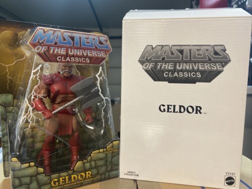 Masters of The Universe Classics Geldor MOTU Mattel Matty Collector MOTUC Moc - Picture 1 of 9