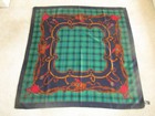 THE SPECIALTY HOUSE Equestrian Horse Jockey Print Designer Plaid Fashion Scarf — photo 4