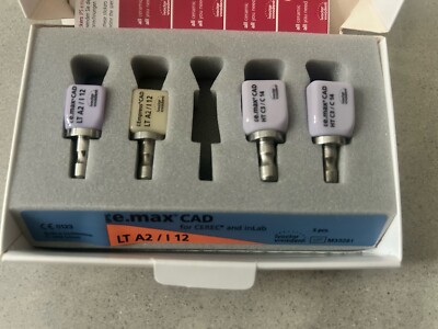 IVOCLAR  IPS e.max CAD HT C3 / C14  ( 2 St.) , LT A2 / I  12 (2) f Cerec  inLab 