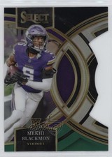 2023 Panini Select Premier Level Black & Green Prizm Die-Cut Mekhi Blackmon 1e8u