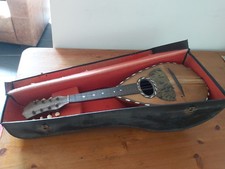 Vintage Rosewood Marco Rebora Mandolin With Case