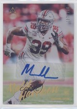 2020 Panini Luminance Rookies Gold Auto 37/100 Malik Harrison #134 Auto 0g27