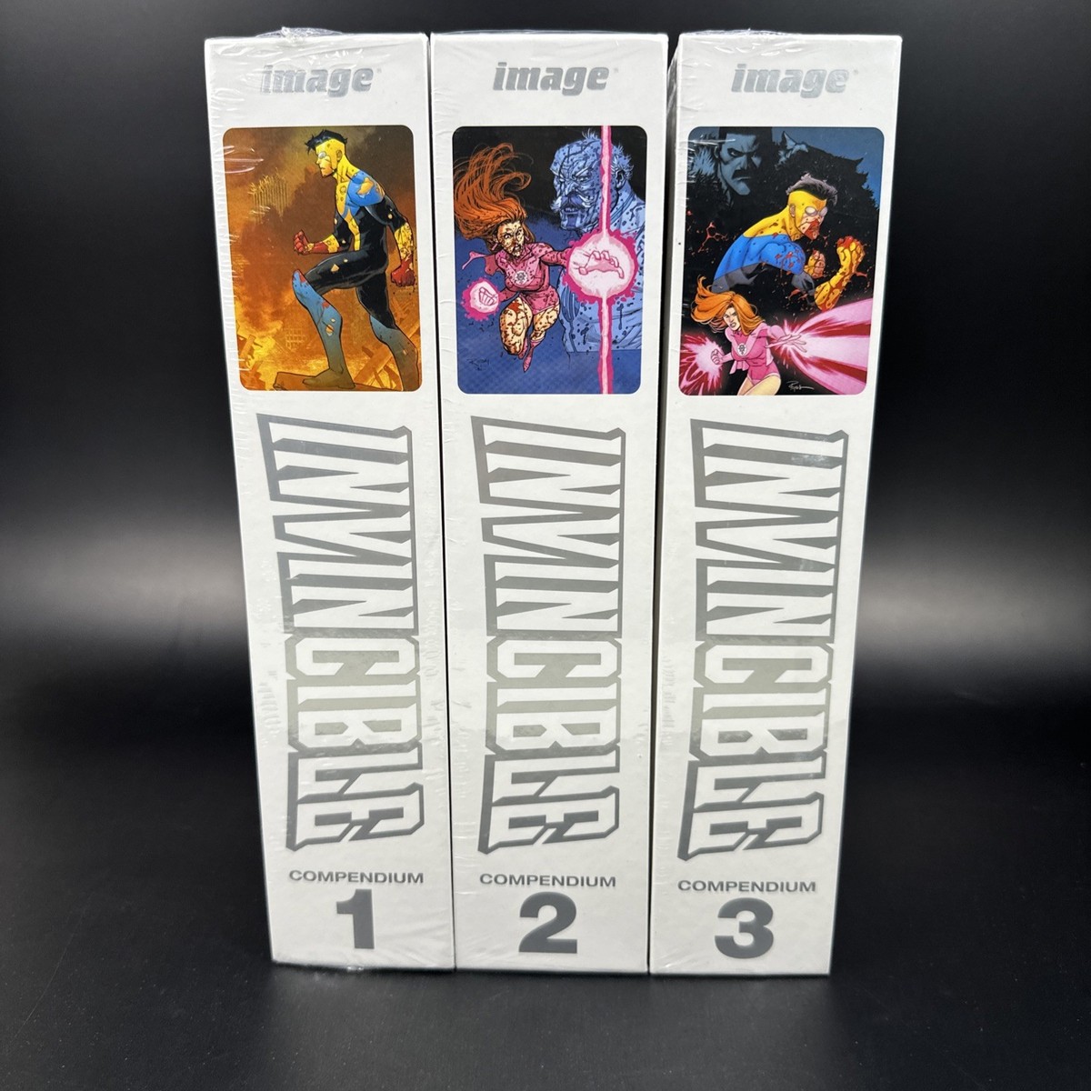 Invincible Compendium Hardcovers 1-3 DCBS Variant Editions (NEW