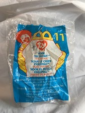 1999 McDonald  s Ty Teenie Beanie Baby Nook the Husky 11   New Sealed
