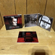 Sweeney Todd Demon Barber of Fleet Street Deluxe Edition Soundtrack CD Tested