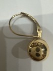 Vtg 14kt Solid Gold .479g Hobe Single Earring Marked & Tested   — photo 6