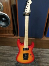 Charvel Pro-Mod San Dimas Style1 HH FR Chitarra elettrica Red Sunburst con borsa gig