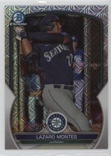 2023 Bowman Draft Chrome Japan Refractor Lazaro Montes #BDC-185 19dr