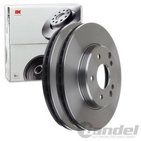 2X Nk Bremsscheiben 288Mm BelÜFtet Vorne Passend FÜR MERCEDES-BENZ C-KLASSE