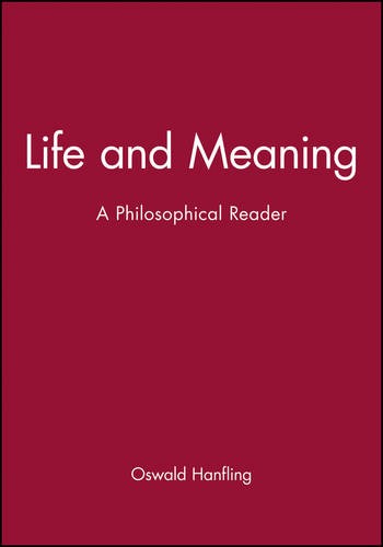 Life and Meaning Hanfling Paperback Wiley–Blackwell 9780631157847