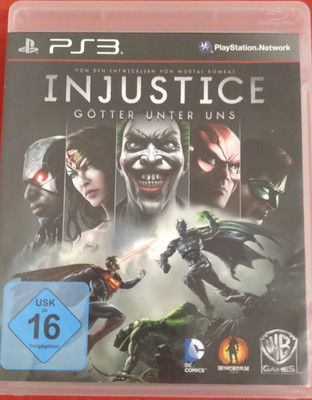 Warner Bros. Injustice: Götter unter uns PS3 Beat 'em up, USK 16, Handbuch