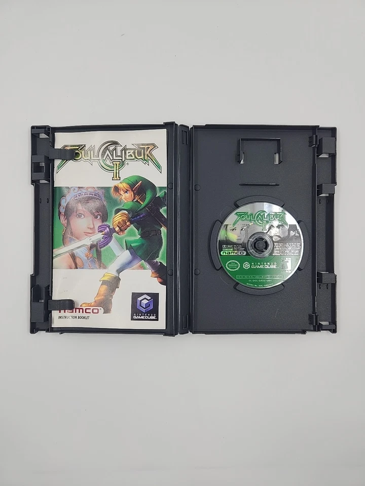 Soul Calibur II Nintendo GameCube Completo CIB Elección del Jugador Foto 3 de 4