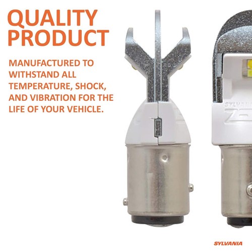 SYLVANIA 7528 ZEVO LED White Bulbs – Bright DRL & Backup/Reverse Lights (2PK) - Picture 8 of 8