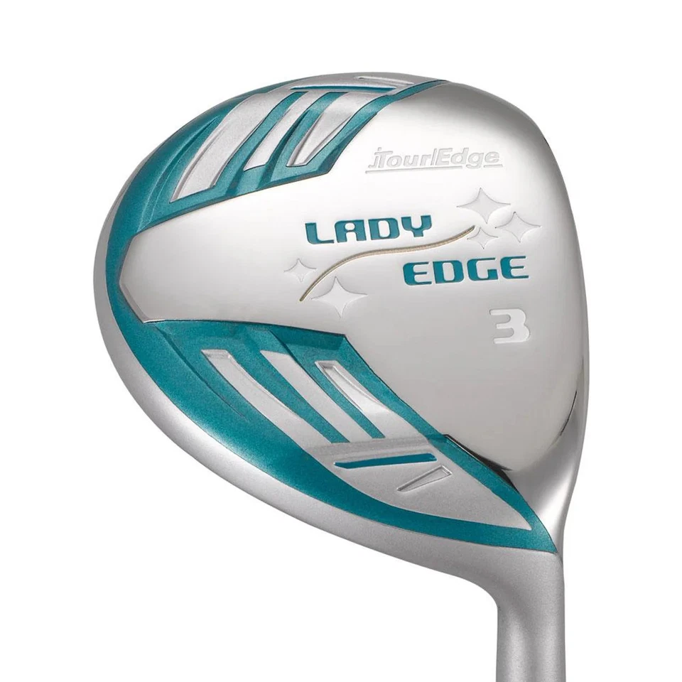 TOUR EDGE LRH LADY EDGE TURQUOISE/WHITE HALF BOX SET, PUTTER, BAG - Image 3 of 4