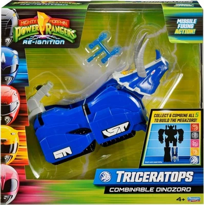 Power Rangers Mighty Morphin Re-Ignition - Triceratopo Combinabile Dinozord