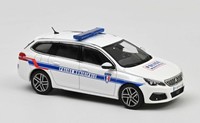 Norev - Peugeot 308 Sw 2018 Police Municipale - Stadtpolizei - 1/43 - NOREV47...