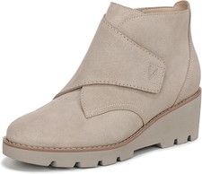 Vionic Womens Abby Wedge Ankle Bootie