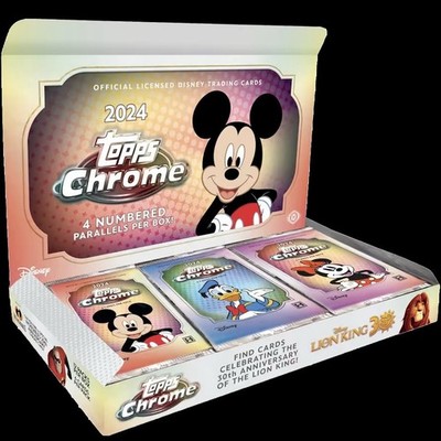 2024 Topps Chrome Disney Base & Inserts - Pick Your Cards