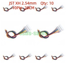 X10 JST XH 2.54mm 10-Pin Male-to-Female Extension Cable 20CM End Solderless