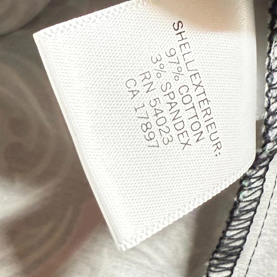 Banana Republic женская юбка размер 8 черный розовый зеленый печать карьера повседневный богемное - Изображение 4 из 4