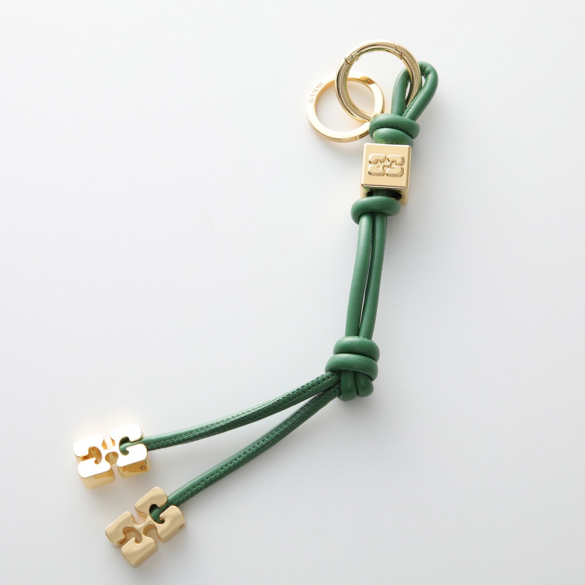 キーホルダー・キーリング GANNI KEYCHAIN FLOWER GANNI Keyring Ganni Bou Key A6626 A6627 5898 Women Bag Charm