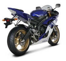 Yamaha YZF R6 13S 2009 Akrapovic Titanium Megaphone Exhaust End Can