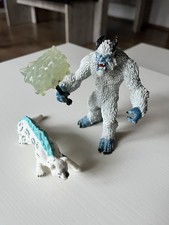 Schleich Eismonster & Eisleopard – Fantasy Set – 2 Figuren – guter Zustand