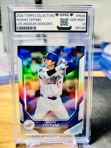 2026 Topps Collectors Shohei Ohtani GMG Graded 10 Gem Mint 💎 #MLB1 Dodgers