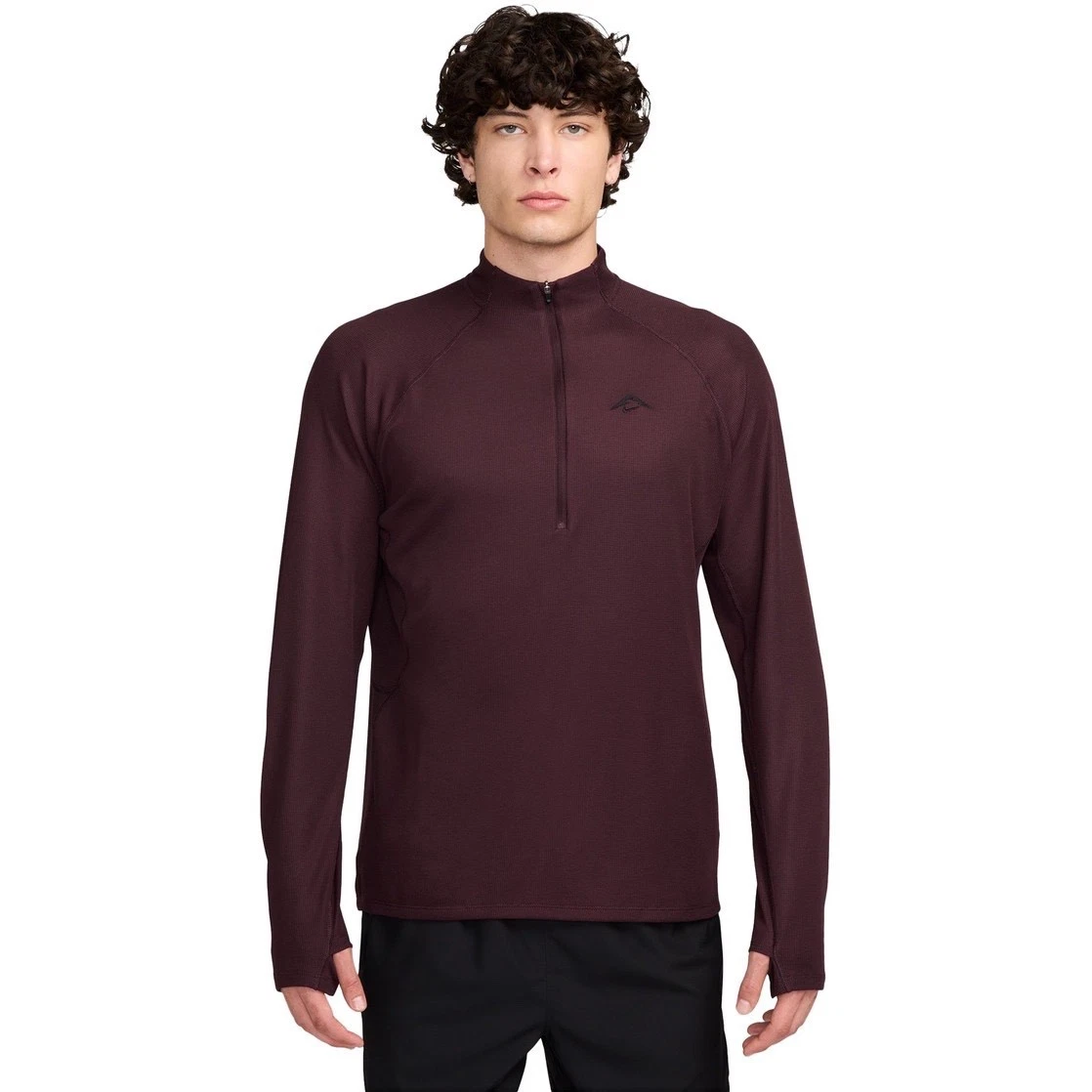 Nike Men's M Trail Dri-Fit Wool Blend 1/2 Zip Mid Layer Running Top FV9994-652