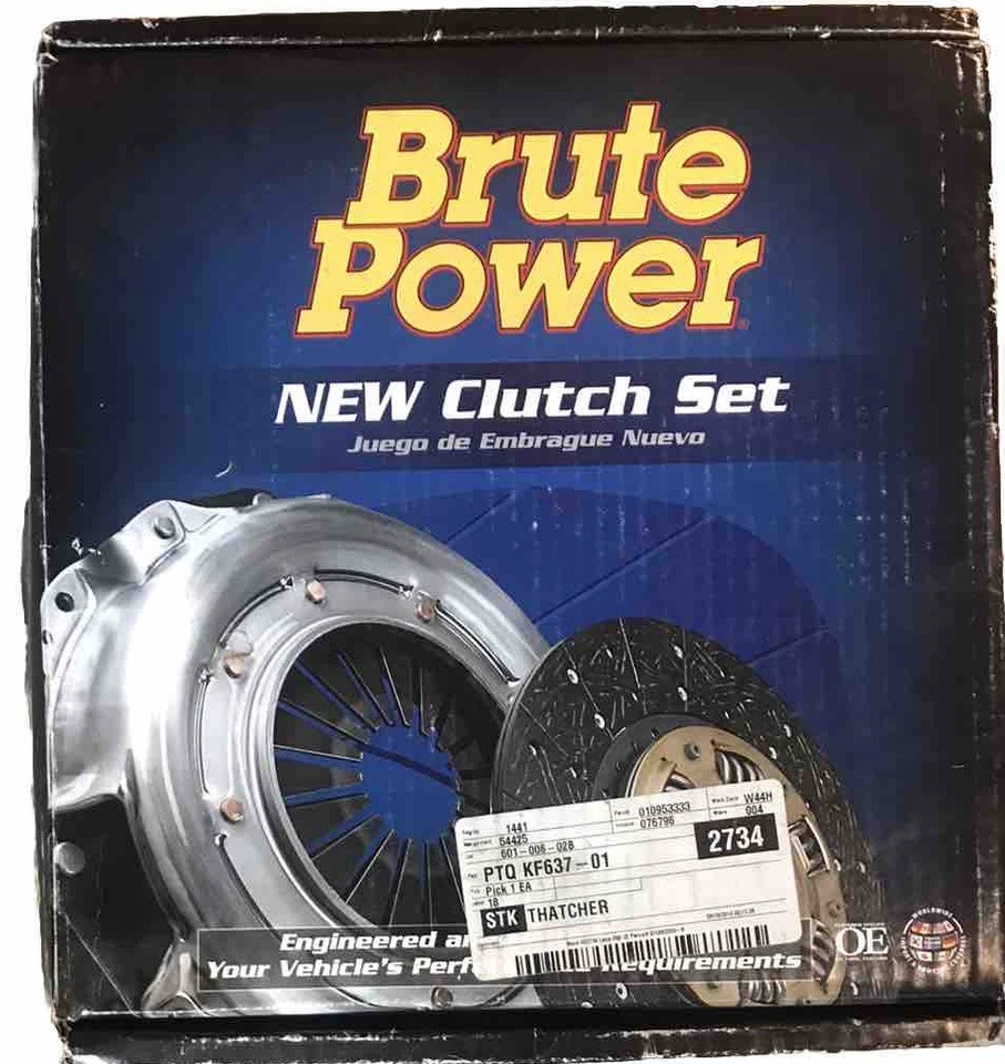全新离合器套件 Brute Power KF637-01 光盘/P 盘/2 轴承/ALINE 工具 LUV/ISUZU — 第 2/4 张图片