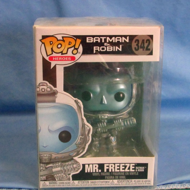 Funko Pop Mr. Freeze #342 DC Universe Batman & Robin Figure Arnold Freeze