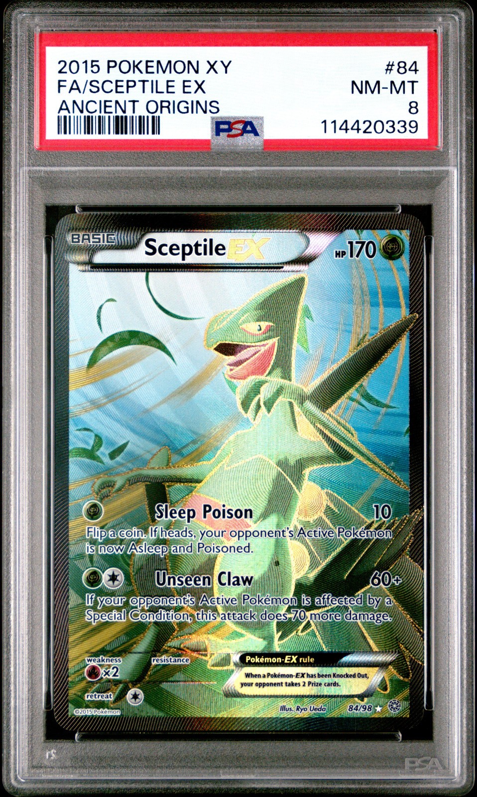 Sceptile ex 2015 XY: Ancient Origins #84/98 Holo (Full Art) Price