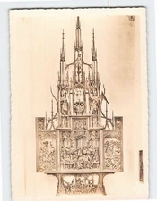 Postcard Blutaltar St. Jakobskirche Rothenburg ob der Tauber Germany