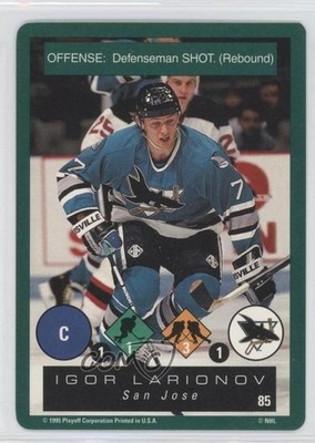 1995-96 Playoff One on One Challenge Igor Larionov #85 HOF 5ui