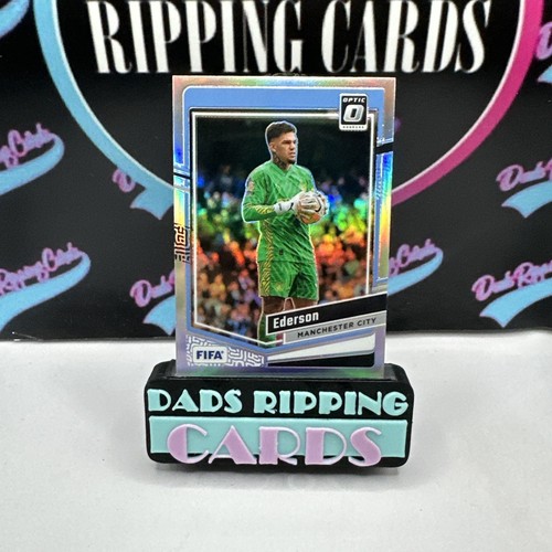 2023-24 Panini Donruss Fifa - Optic Ederson #91 Holo Prizm Manchester City - Picture 1 of 4