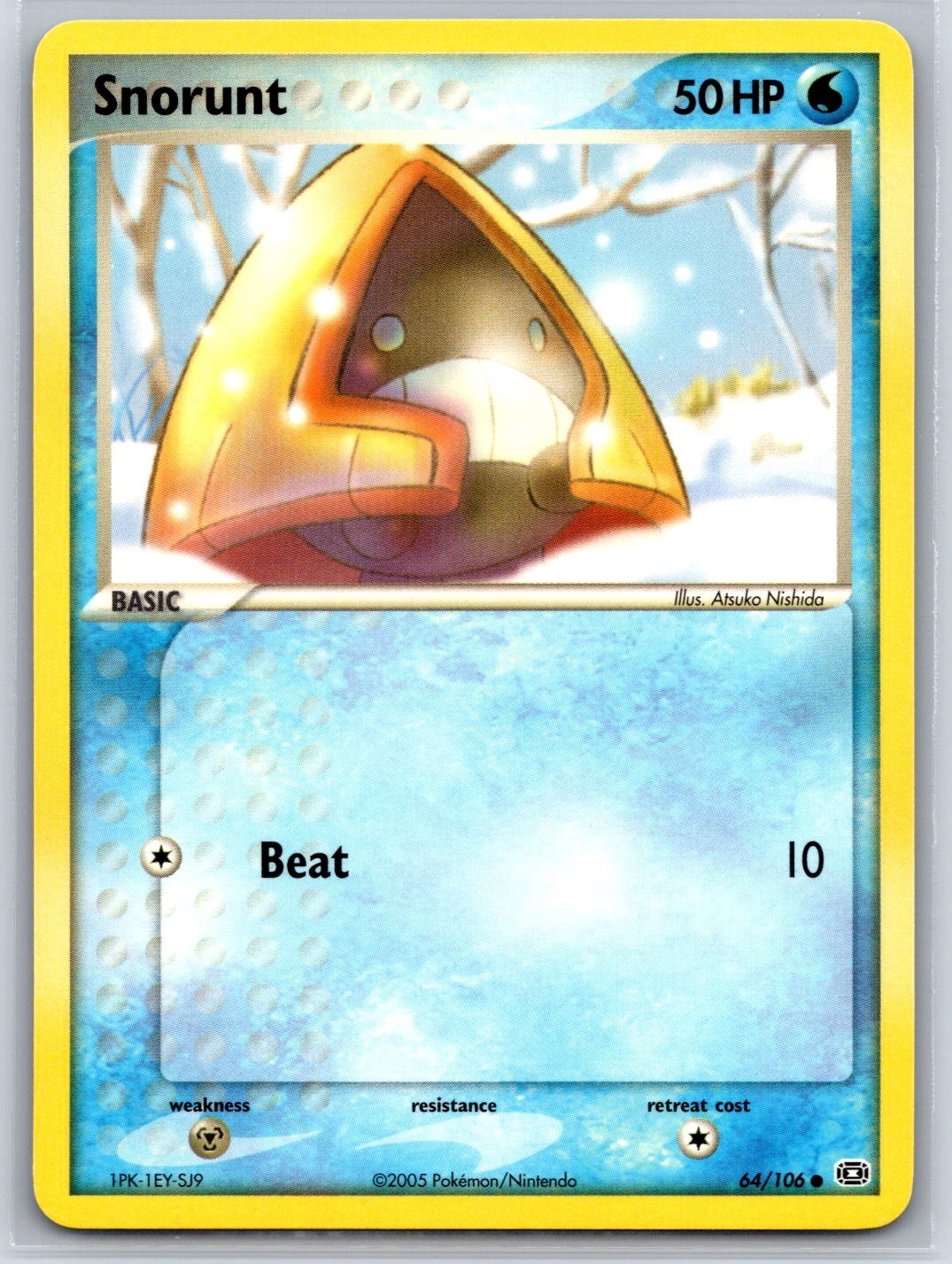 Snorunt - EX Emerald 64/106 Pokemon Card NM