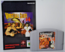ebay® Auktion 178356801363 | 1998 * N64 * Virtual Chess 64 * Nintendo * Modul mit Anleitung * keine OVP Thumbnail of ebay® auction 178356801363 | 1998 * N64 * Virtual Chess 64 * Nintendo * Modul mit Anleitung * keine OVP