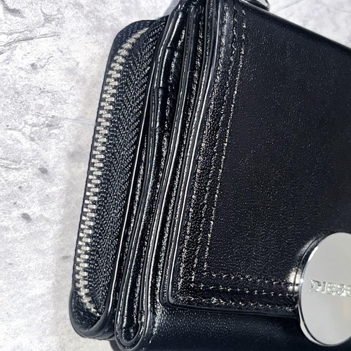 Diesel Hombres Edición Limitada Novedad Modelo Cuero Cartera 2 Vías Bolso de Hombro Lujo - Imagen 9 de 16