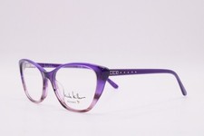 NEW NICOLE MILLER RESORT CATALINA C03 PURPLE AUTHENTIC FRAMES EYEGLASSES 53-16
