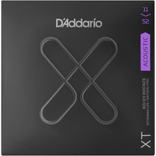 D'Addario XT Acoustic Strings, Custom Light, 11-52