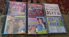 6 CD lot 1970s-80s Classic Rock New Wave Mix Various Artists Tested Soundtrack