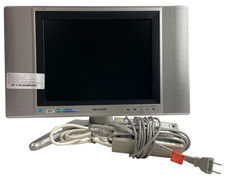 Sharp AQUOS Liquid Crystal 13" TV Retro Gaming LCD Model LC-13BU-S w/ Out Remote