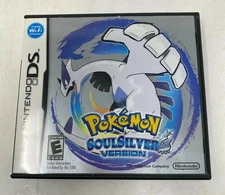 Pokemon SoulSilver Version Nintendo DS AUTHENTIC REPLACEMENT CASE ONLY
