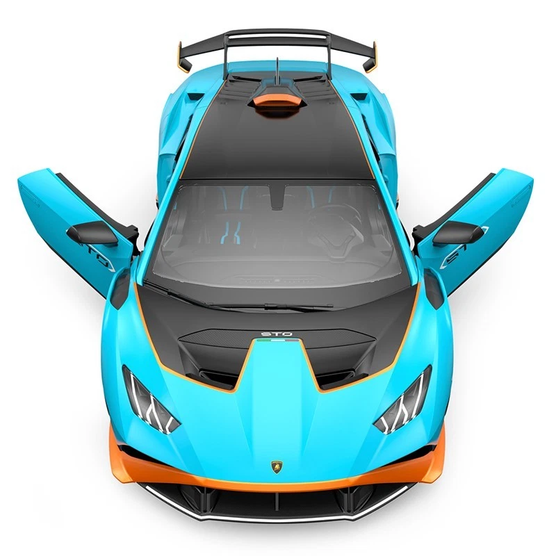 1:14 RC Lamborghini Huracan STO Blue by RASTAR - Image 2 of 4