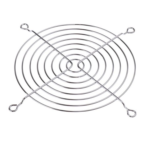 20 pièces ordinateur cas ventilateur de refroidissement doigt protection métal grill protector 12 - Photo 6/7