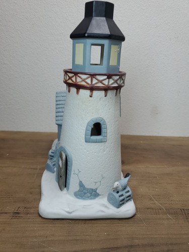 Partylite Retired Stoney Harbour Tea light Candle Holder Nautical New Without Bx - Picture 8 of 9