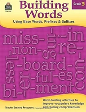 BUILDING WORDS: USING BASE WORDS, PREFIXES AND SUFFIXES GR By Stephanie Yang NEW